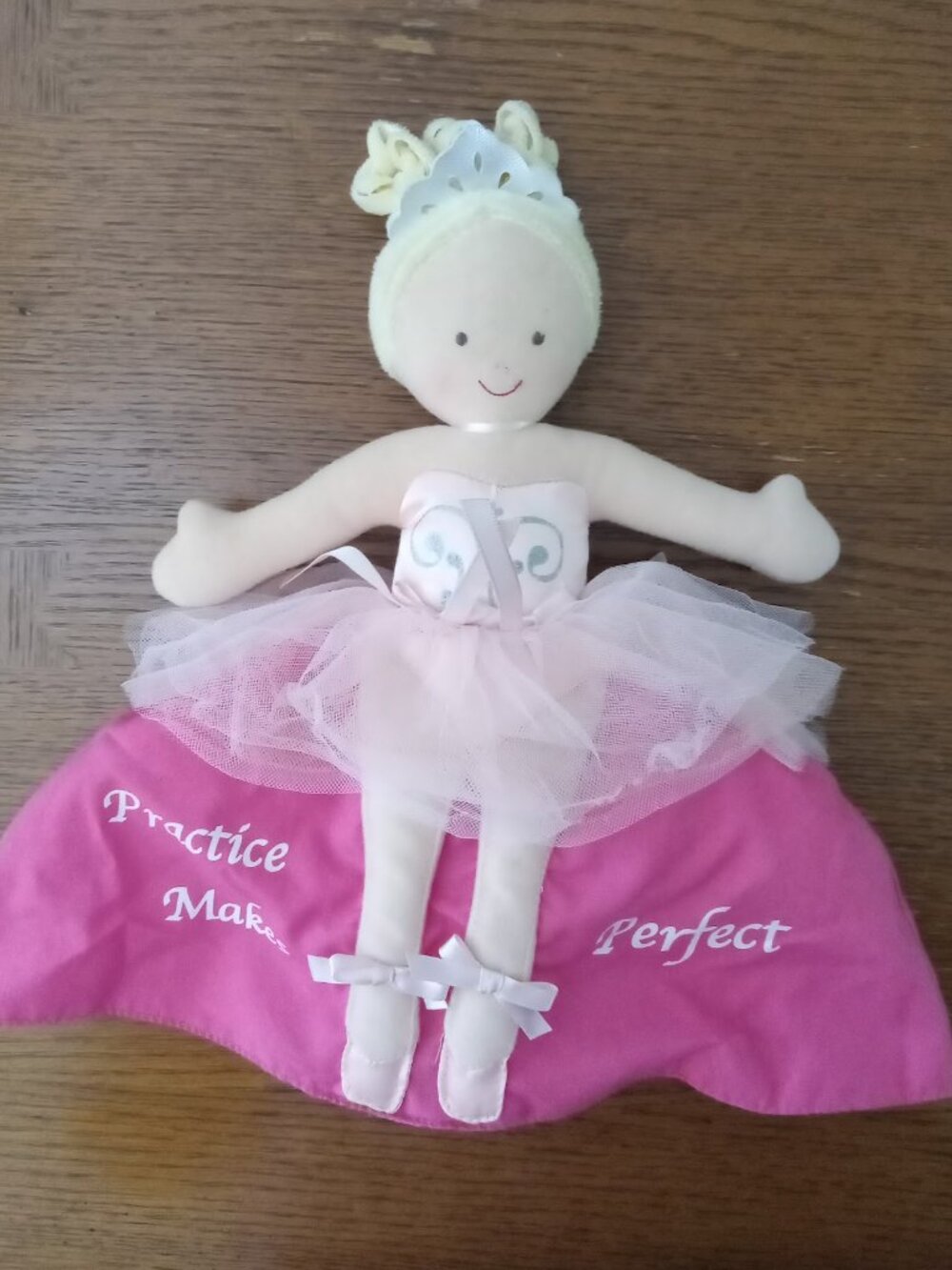 Ballerina Plush Topsy-Turvy Doll